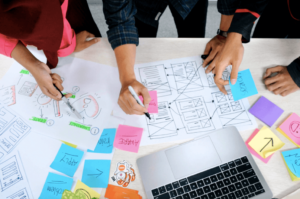 Sitemap layout design