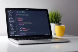 Website design with code
