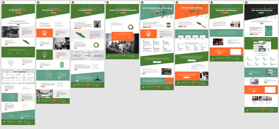 Alter Ego design layout